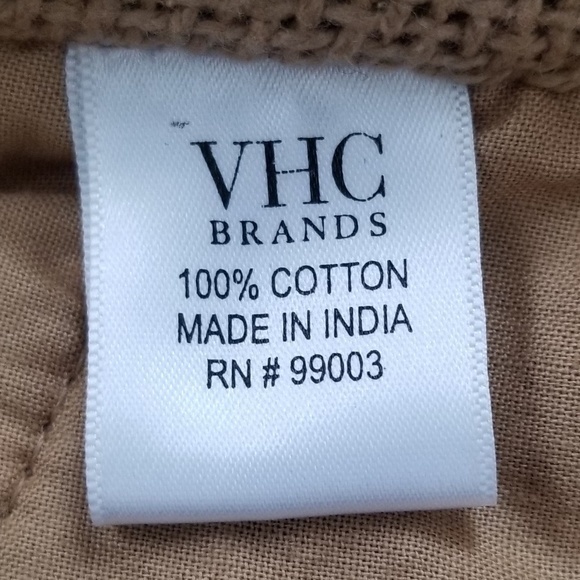 VHC Brands Burlap Natural Ruffled Christmas Tree Skirt 48‎ Inch Diameter NEW - Picture 8 of 9